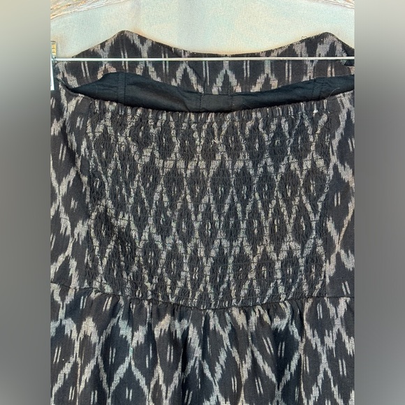 Anthropologie Staring at Stars Black Strapless Romper- Sz Small - Picture 8 of 11